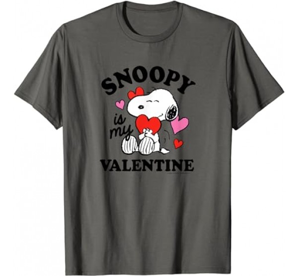 Peanuts - Snoopy Is My Valentine T-Shirt
